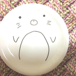 癒しのアザラシさん小皿