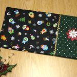 ▼SALE▼マスクケース（チケットホルダー）☆クリスマスマトリョーシカＧ②