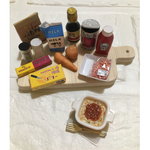 ミニチュア⭐︎①ミートソースドリアと材料セット⭐︎ブライス  リカちゃん シルバニア ⭐︎ワチコ⭐︎watico
