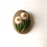 【受注制作】maruhana 刺繍ブローチ 