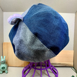 キノコベレー帽🍄Denim👖×Wool🐏grey Beret👨🏼‍🎨