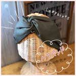 秋色⭐︎ヘアバンド　＊カーキ色＊