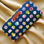 和菓子×インコ♥長財布