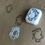 【受注生産】ひよこのやる気をださせるはんこ
