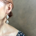 【0915-h】vintage gray beads jewelry