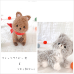 オーダー品＊クォッカワラビー 君とうちの猫ちゃん⑅︎◡̈︎*