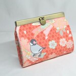 ＜もっと＊ことり＞文鳥柄財布　