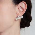 Classy line swarovski crystal pearlピアス／イヤリング ラッピング対応