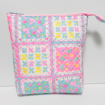 再販　キルティングビッグポーチ