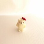 【受注制作】秋のしろくまさんブローチ
