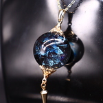 レジン　ネックレス　ノワールノヴァ　NO.73