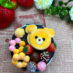フェイクスイーツ　アクセサリーケース　タブレットケース　小物入れ　パンケーキ