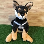 黒柴犬(成犬)　リアルふわふわ縫いぐるみ