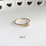 ≪14kgf≫vintage swarovski アレキサンドライト 一粒リング
