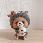 ハロウィン♡黒猫なりきりくまちゃん