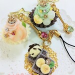 m1e1109様専用☆キーホルダー＆ストラップ＆バックチャーム5点セット