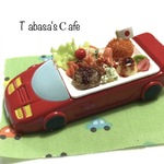 再販hand made  ミニチュア ドールハウスファミレスお子様ランチ②