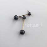 pendelピアス[kuro]