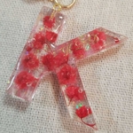 『オーダー』✩.*˚ハーバリウム✩.*˚イニシャルキーホルダー✩.*˚名前入れ✩.*˚送料無料☆