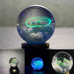 【雲海とオーロラ】直径17mm