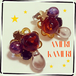 べっ甲 ハロウィンピアス(イヤリング)