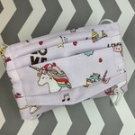 子供用プリーツマスク(未就学〜小学生低学年向き）ノーズワイヤー入り