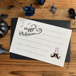 【紙刺繍】Halloween  レターセット