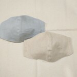 ストレッチデニムパンツになるはずがマスクになりました／秋からの立体マスク  