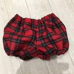 タータンチェックのかぼちゃパンツ　80 90