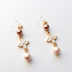 《flower&pearl》イヤリング
