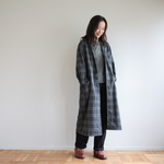 omagown2020 / plaid  gray 