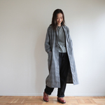 omagown2020 / plaid light gray 