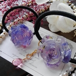 新しい季節を彩る✨薔薇のヘアゴムセット