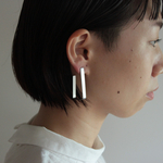 ＵＵピアス   ステンレス　シルバー  ＊金属アレルギー対応＊受注生産