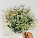 ドライフラワー 秋色紫陽花 greenスワッグ