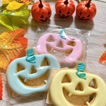 ハロウィンアイシングクッキー　パステル