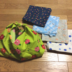 洋風可愛いあずま袋