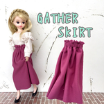 リカちゃん ギャザースカート 着せ替え服 ブライス