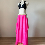 ピンクのシフォンスカート☆ベリーダンス 