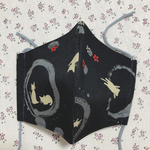 ♡送料無料꙳★*ﾟ猫マスク/大人用/プレゼントにも/猫柄/かわいい/爽やか/手作りマスク/ハンドメイド/秋/男性にも/おもしろい/冬用