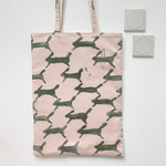 ぺたんこA4トート⟡ミナペルホネン（run run run LPK）①