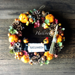 2020Halloween◇秋の収穫祭リースＢＬ