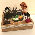 ハロウィンオブジェ　玄関インテリア