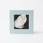 【送料無料】手書き ☆ ねこ 点描画