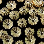 【10点セット】4mm14KGFゴールドフィルド金張りブレスレットビーズキャップ