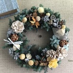  * Tree nuts wreath * クリスマス　リース🌿　ギフト