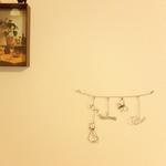 ワイヤーで作ったガーランド☆