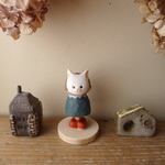 プルプル人形・「ハロウィン」猫