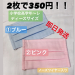 ☆即日発送☆レディースサイズプリーツマスク