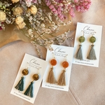 【各一点物】Autumn tassel【全3種】イヤリング交換+100yen◎